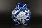 Chinees porselein gemberpot Kangxi stijl blauw wit Republiek, Ophalen of Verzenden