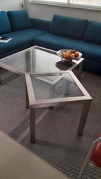 Salontafel, Ophalen, Gebruikt, 100 tot 150 cm, Vierkant