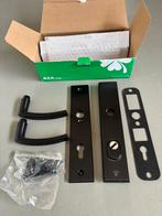 AXA edge VH veiligheidsbeslag zwart set PC 85, Ophalen of Verzenden, Nieuw, Rvs, Klink of Kruk
