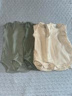 ribstof rompers maat 56, Ophalen of Verzenden, Zo goed als nieuw, Jongetje of Meisje, Nacht- of Onderkleding