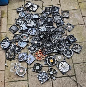 Grote partij pc fans van alle merken met en zonder rgb.  beschikbaar voor biedingen