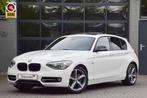 BMW 1-serie 120d Business+ | Schuifdak | Leer, Auto's, BMW, Euro 5, Achterwielaandrijving, 4 cilinders, Wit
