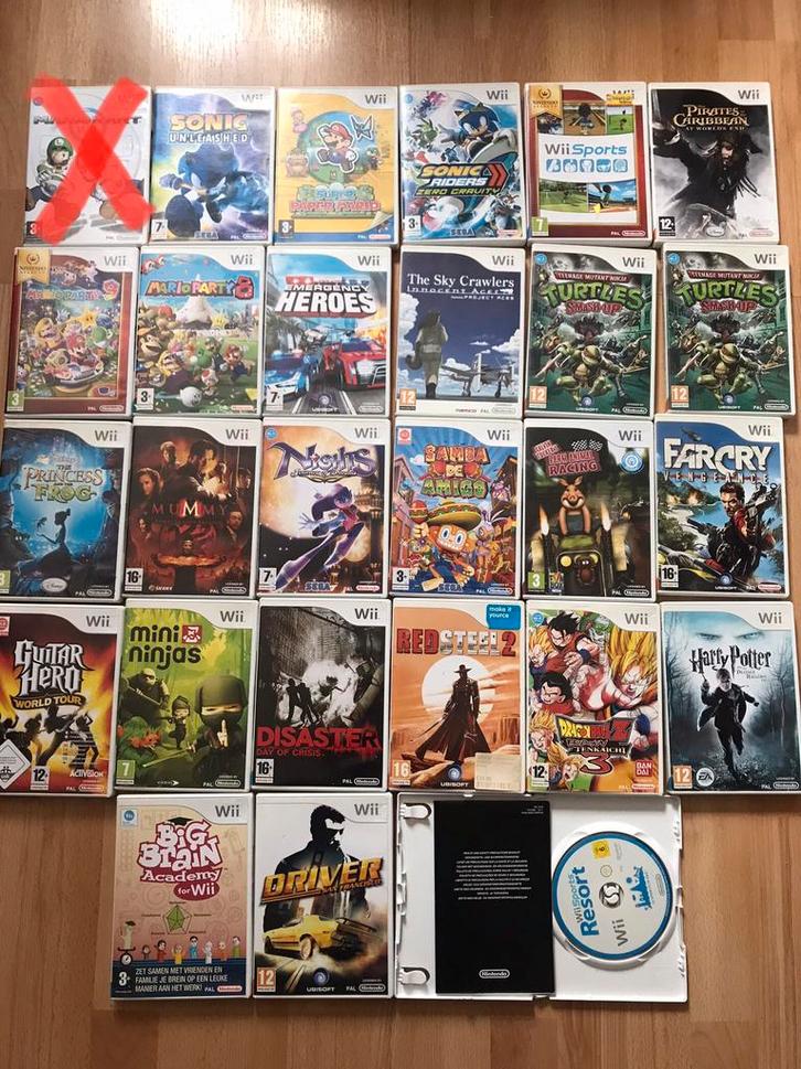 Nintendo Wii spellen., Spelcomputers en Games, Games | Nintendo Wii, Zo goed als nieuw, Overige genres, 3 spelers of meer, Vanaf 3 jaar