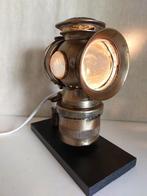 SOLAR Carbid/ Elektra 230v Fiets Lamp, Antiek en Kunst, Ophalen of Verzenden