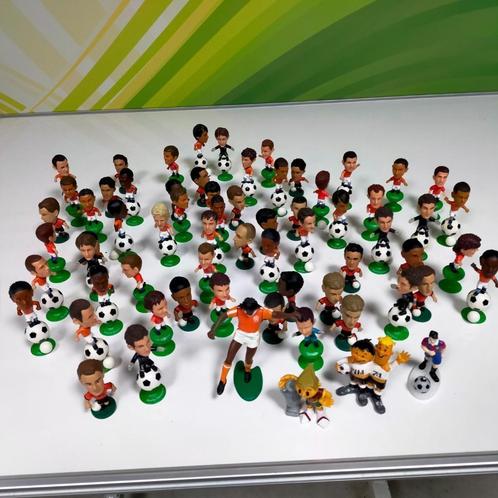 65 Oranje poppetjes spelers EK 2008. en ruud gullit zie foto, Verzamelen, Sportartikelen en Voetbal, Zo goed als nieuw, Beeldje of Poppetje
