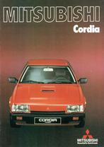 Folder Mitsubishi Cordia (Duitse uitgave - ca.1983), Verzenden, Gelezen, Mitsubishi