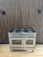 Prachtige Rvs Boretti Fornuis 100 cm (Gratis bezorgen), Witgoed en Apparatuur, Fornuizen, 5258sh, Ophalen of Verzenden, Zo goed als nieuw