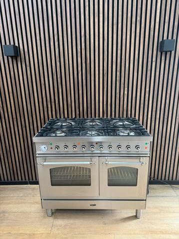 Prachtige Rvs Boretti Fornuis 100 cm (Gratis bezorgen) beschikbaar voor biedingen