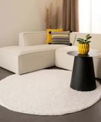 Rond hoogpolig vloerkleed – wit 300 cm nieuw, Wit, Rond, Ophalen of Verzenden, 200 cm of meer
