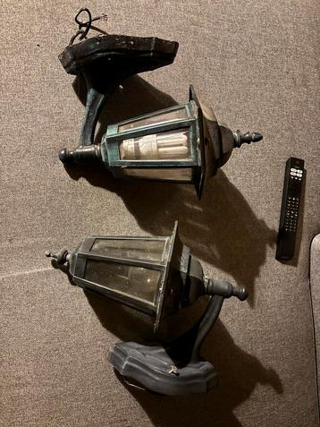 2 tuinlampen beschikbaar voor biedingen