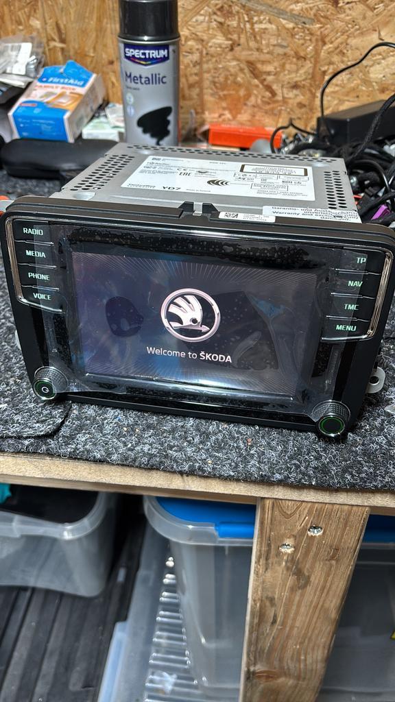 Originele Skoda mib2 PQ Amundsen Columbus killer Rcd 330 360, Auto diversen, Autoradio's, Zo goed als nieuw, Ophalen of Verzenden