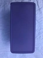 Tupperware blauwe bewaardoos., Huis en Inrichting, Keuken | Tupperware, Ophalen of Verzenden, Zo goed als nieuw, Blauw, Bus of Trommel