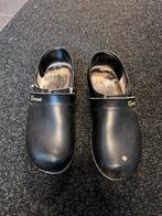 Gevavi leren klompen met houten voetbed maat 43, Tuin en Terras, Werkkleding, Ophalen, Gebruikt, Dames