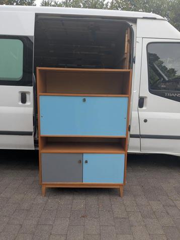 vintage kast sideboard highboard midcentury  beschikbaar voor biedingen