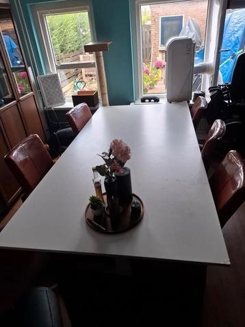 Houten tafelblad 2400x1200 gratis af te halen beschikbaar voor biedingen