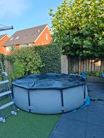 Opzetzwembad 3 meter doorsnee, Tuin en Terras, Zwembaden, Ophalen, Gebruikt, Rond