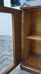 mooie ArtDeco antieke vitrinekast / theekast / buffetkast, Ophalen, Met deur(en), 100 tot 150 cm, Klassiek, ArtDeco, Art-Nouveau