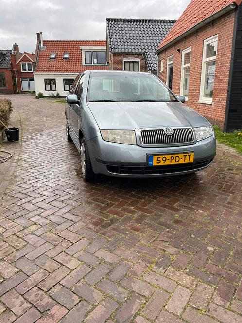 Skoda Fabia 1.4 Combi 55KW 2004 Grijs, Auto's, Skoda, Particulier, Fabia, Benzine, C, Hatchback, Handgeschakeld, Origineel Nederlands