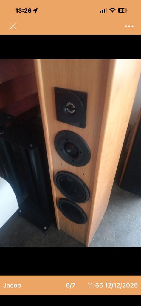 Pied-pipers Goede staat en wat minder, Audio, Tv en Foto, Luidsprekers, Gebruikt, Front, Rear of Stereo speakers, 60 tot 120 watt