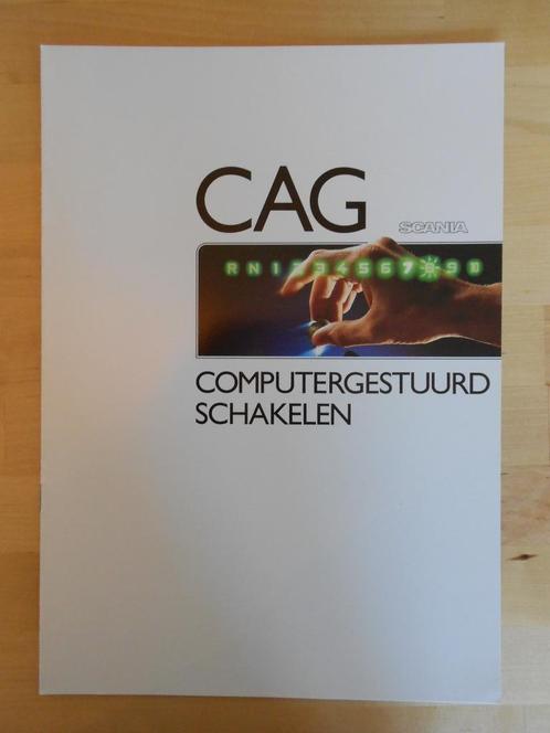 Scania CAG Brochure 1988 – Computer Schakelen, Boeken, Auto's | Folders en Tijdschriften, Zo goed als nieuw, Overige merken, Ophalen
