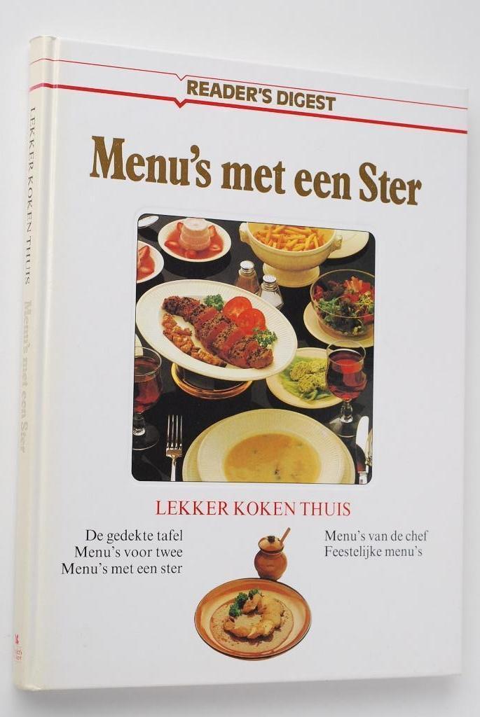 Menu's met een Ster - Reader's Digest (1990), Boeken, Kookboeken, Zo goed als nieuw, Verzenden