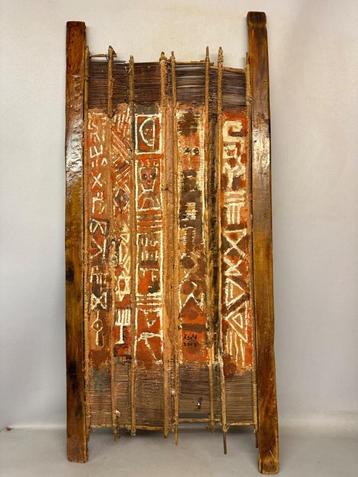 240742 Afrikaans Ethiopian art on wevers loom uit Ethiopie beschikbaar voor biedingen