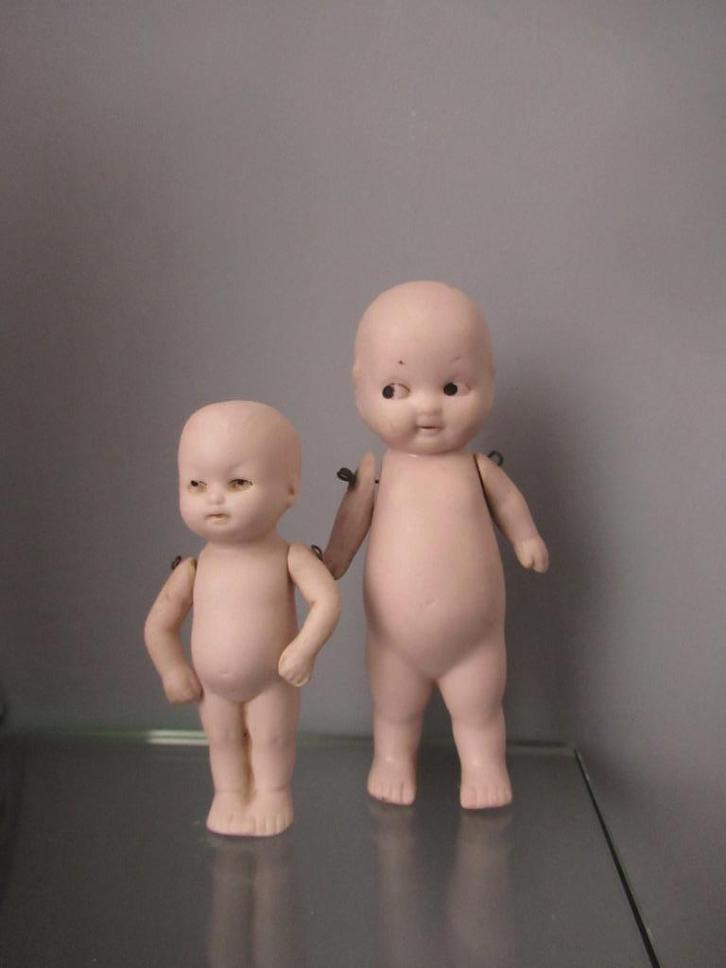 2 ANTIEKE POPJES verzenden mogelijk, Antiek en Kunst, Antiek | Speelgoed, Ophalen