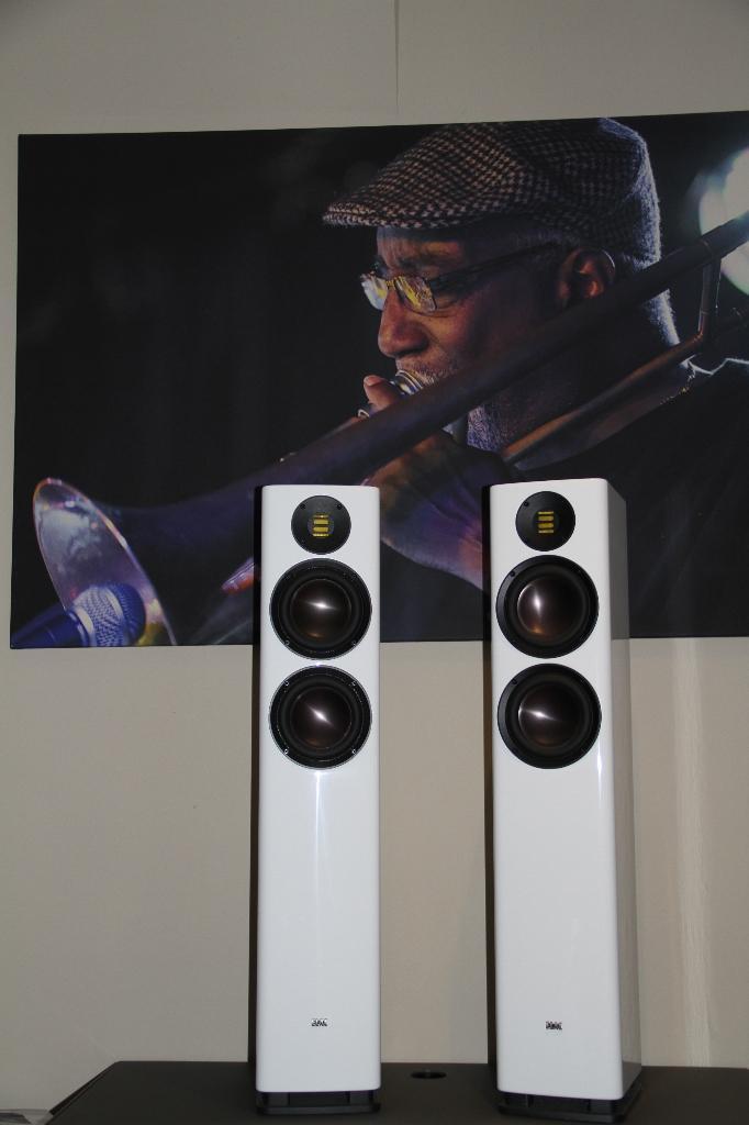 ELAC FS 287 Luidsprekers wit, Audio, Tv en Foto, Luidsprekers, Zo goed als nieuw, Front, Rear of Stereo speakers, 120 watt of meer