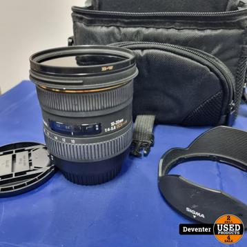 Sigma 10-20mm f/4.0-5.6 EX DC HSM met B+W filter beschikbaar voor biedingen