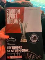Programmaboekje Feyenoord - Sturm Graz, Ophalen of Verzenden, Nieuw, Feyenoord