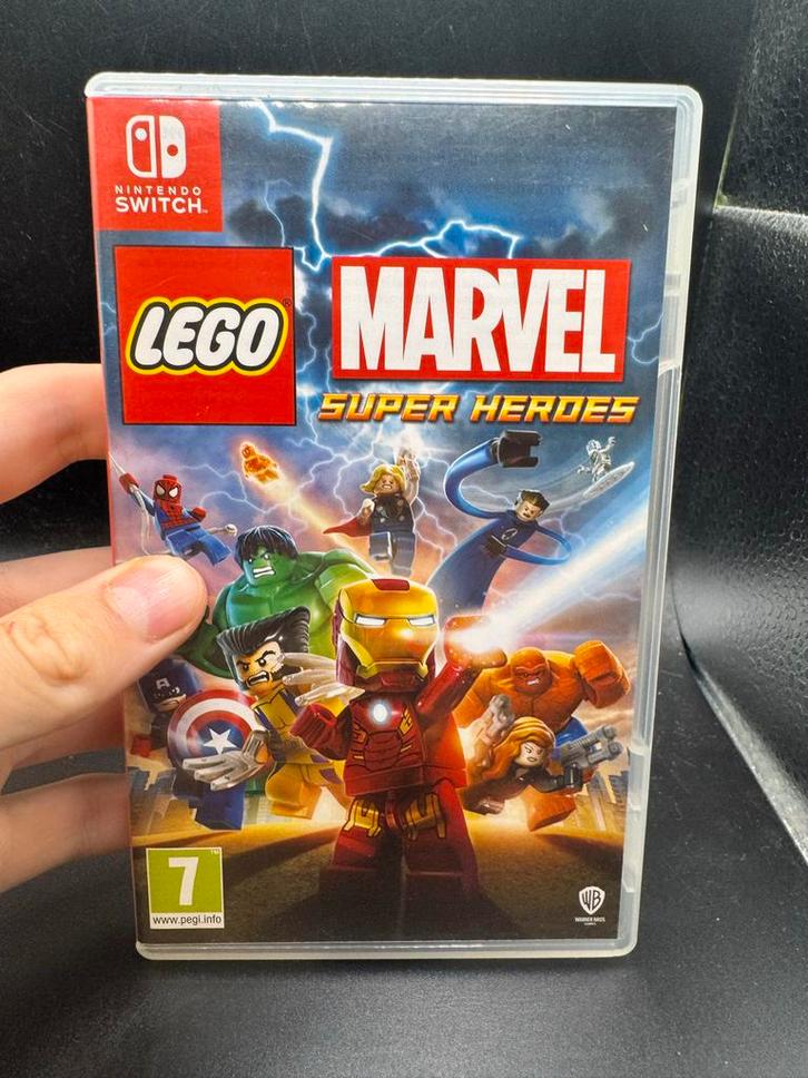 LEGO Marvel Super Heroes - Nintendo Switch, Spelcomputers en Games, Games | Nintendo Switch, Zo goed als nieuw, Avontuur en Actie