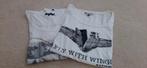 Kuyichi en Dept, 2 T shirts! Wit maat M, Kleding | Dames, Verzenden, Zo goed als nieuw, Wit, Korte mouw