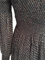 Ganni jurk S, Zwart, Ophalen of Verzenden, Zo goed als nieuw, Maat 36 (S)