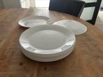 IKEA glazen borden - Diameter 25 cm - 12 stuks - z.g.a.n, Ophalen of Verzenden, Bord(en), Overige stijlen, Glas