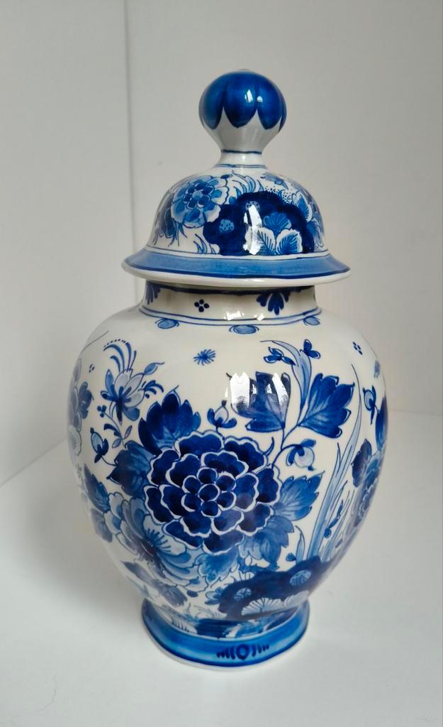 Delfts blauw 1973 DE PORCELEYNE FLES - ROYAL DELFT, Antiek en Kunst, Antiek | Vazen, Ophalen of Verzenden