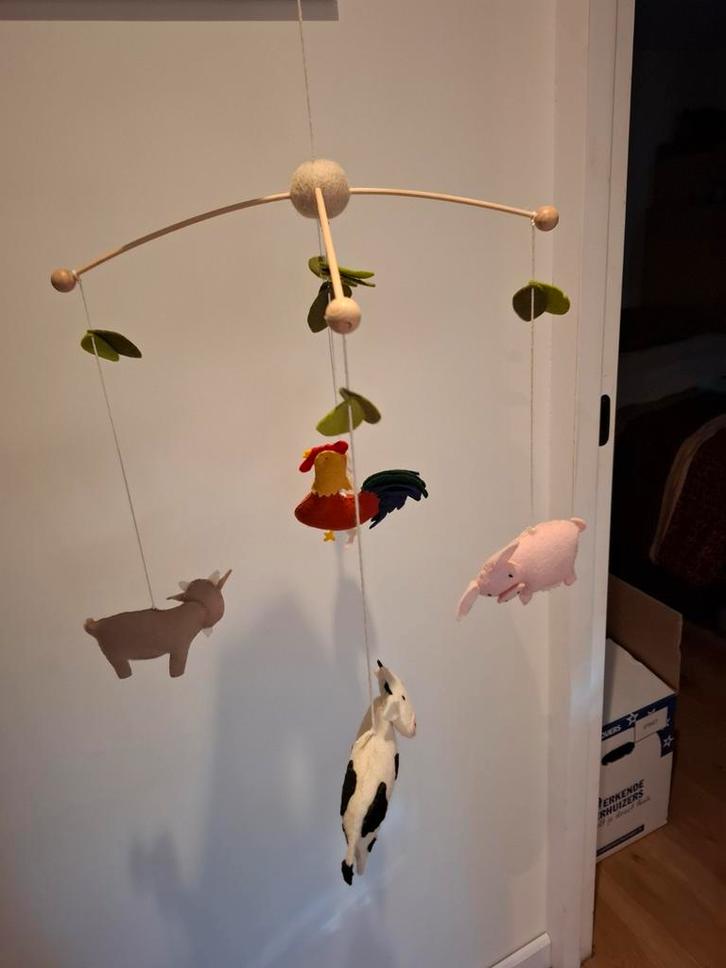 Handgemaakte Baby Mobile - Vilt & Wol, Kinderen en Baby's, Kinderkamer | Inrichting en Decoratie, Nieuw, Overige typen, Ophalen of Verzenden
