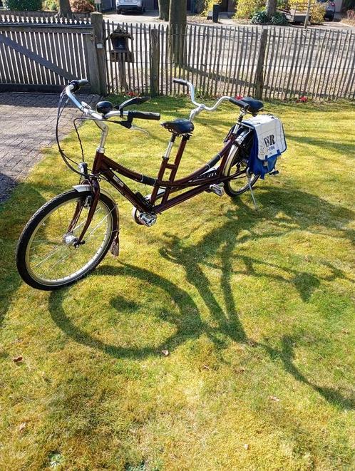 Tandemzwei plus zwei, Fietsen en Brommers, Fietsen | Tandems, Zo goed als nieuw, 10 tot 15 versnellingen, 49 tot 53 cm, Ophalen