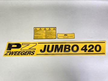 PZ Zweegers stickersets Jumbo CM265F HS360 CM211 etc! beschikbaar voor biedingen