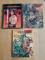 3 stripboeken Conan de Barbaar te koop, Meerdere comics, Ophalen of Verzenden, Gelezen, Europa