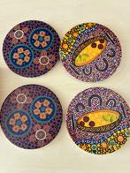 Mooie aboriginal paintings onderzetters.  Australië .Nieuw, Ophalen of Verzenden, Nieuw, Glas of Kopje