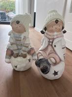 Winter/Kerst Poppen met Lichtjes - 45cm, Tuin en Terras, Tuinbeelden, Ophalen, Zo goed als nieuw, Kunststof, Overige typen