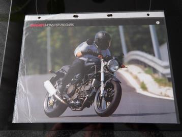 folder Ducati Monster 750 DARK beschikbaar voor biedingen
