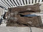 Echte leren lederhose maat 52, Maat 52/54 (L), Ophalen of Verzenden, Kleding, Merkloos