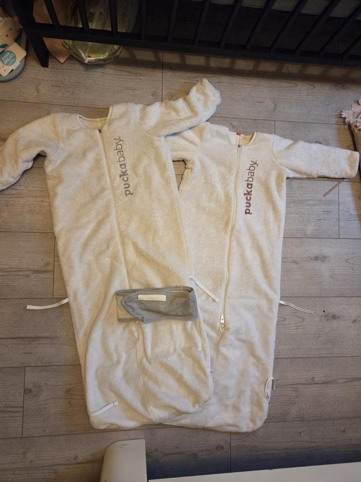 2x Puckababy Winterslaapzak met Afritsbare Mouwen, Kinderen en Baby's, Dekens, Slaapzakjes en Inbakerproducten, Zo goed als nieuw