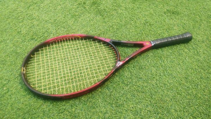 Prince Thunder Cloud Titanium tennisracket midplus L3 zwart-, Sport en Fitness, Tennis, Gebruikt, Racket, Prince, L3, Ophalen of Verzenden