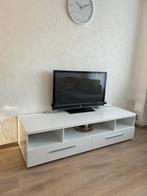 Dogtas witte TV Meubel - 180cm, Ophalen, Kunststof, Gebruikt, 150 tot 200 cm