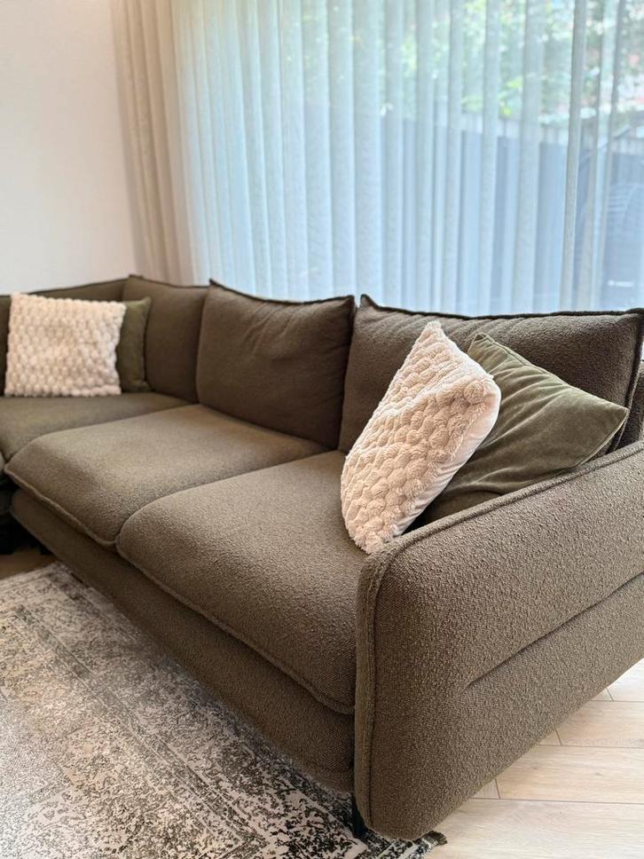 Hele nette zgan teddy bank, Huis en Inrichting, Banken | Sofa's en Chaises Longues, Zo goed als nieuw, 150 cm of meer, Ophalen of Verzenden