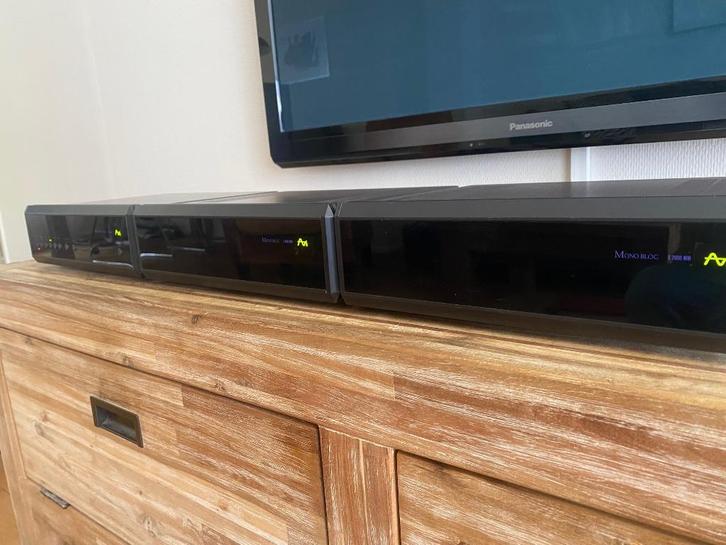 2x150w AVI Dual mono S2000MM + Pre S2000MP, Audio, Tv en Foto, Versterkers en Receivers, Zo goed als nieuw, Stereo, 120 watt of meer