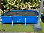 Compleet INTEX zwembad incl zandfilter pomp 160x260,, Tuin en Terras, Zwembaden, Ophalen of Verzenden, Zo goed als nieuw, Opzetzwembad