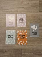 Mooie set geboortrkaartjes, Ophalen of Verzenden